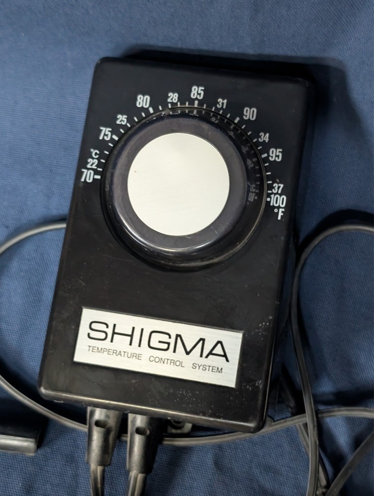Shigma Water Bed TEMPERATURE CONTROL SYSTEM CONTROLLER DIAL