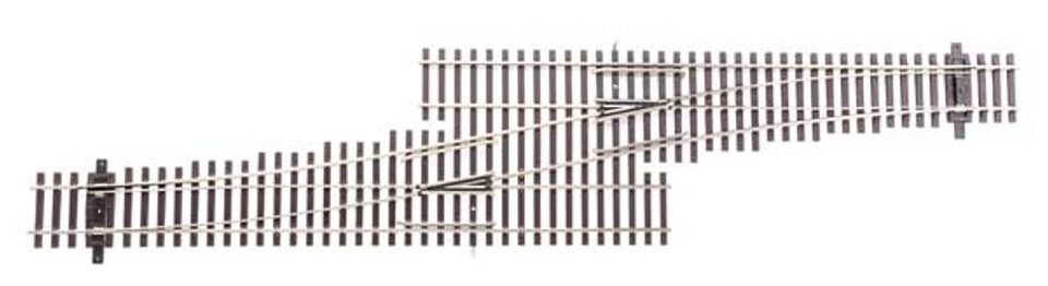 Walthers ~ HO Scale ~ Code 83 ~ #5 Single Crossover~ Left Hand ~ 948-83073