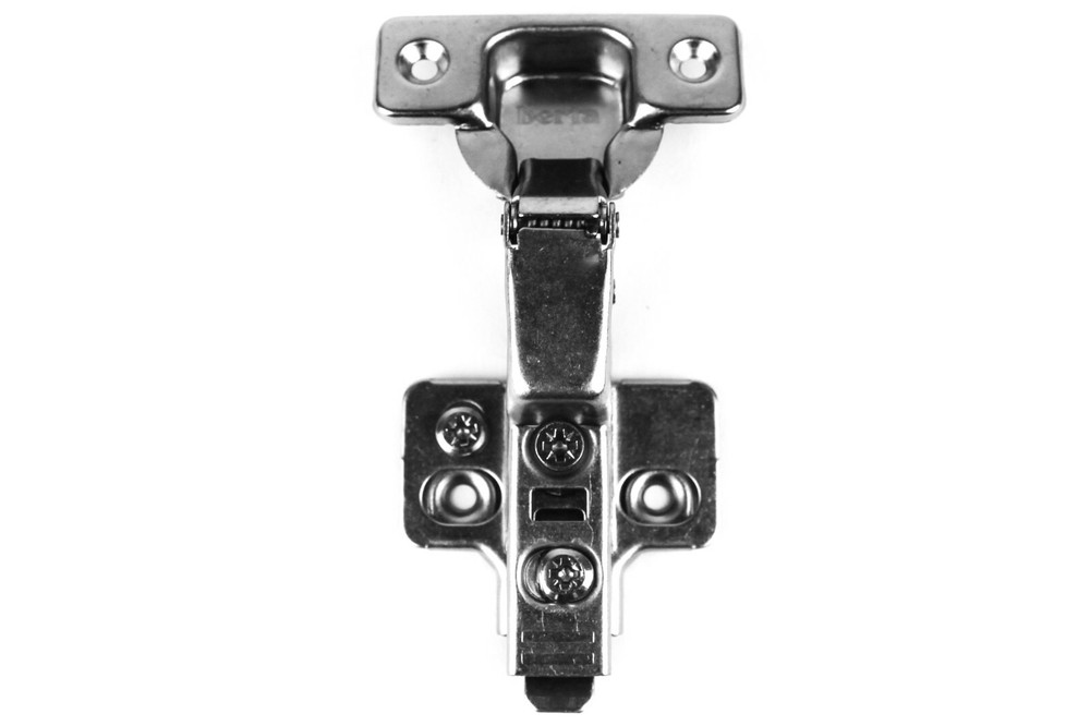 Berta Half Overlay Soft Closing Frameless Cabinet Hinges (30 Pack)