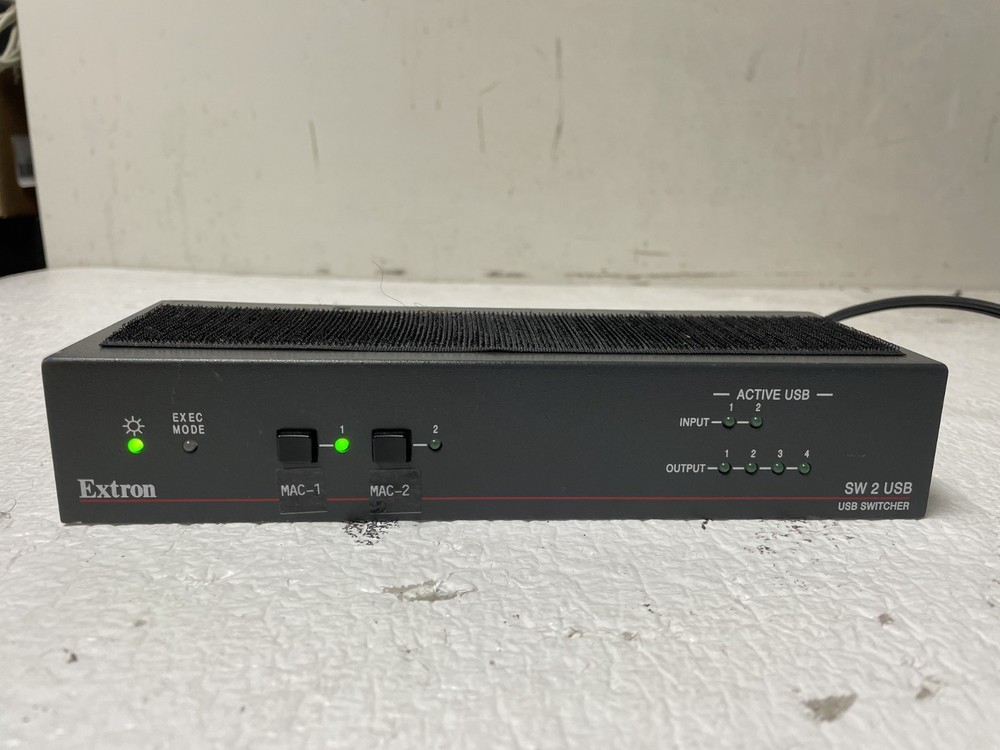 Extron SW2 USB Plus USB Switcher with Power Supply
