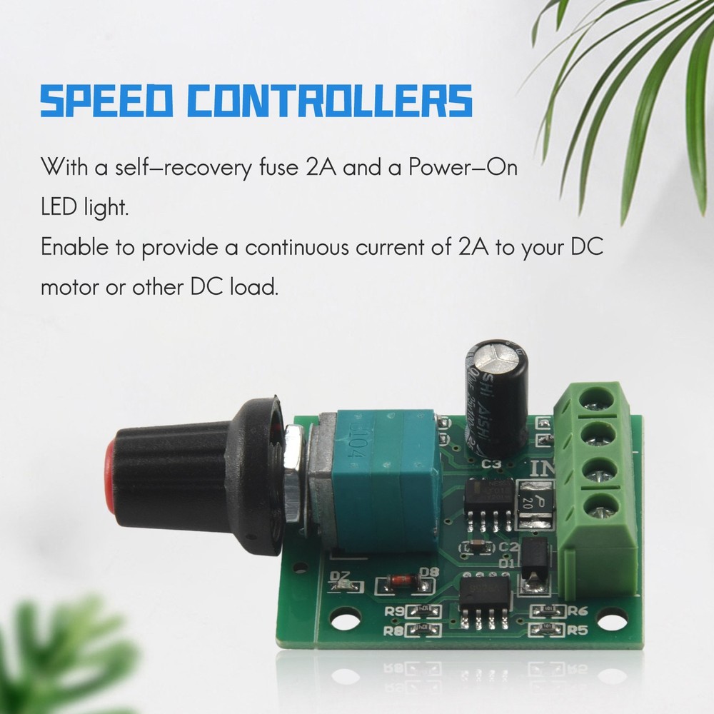 DC 1.8V 3V 5V 6V 12V 2A motor speed controller controller controller 30W6436