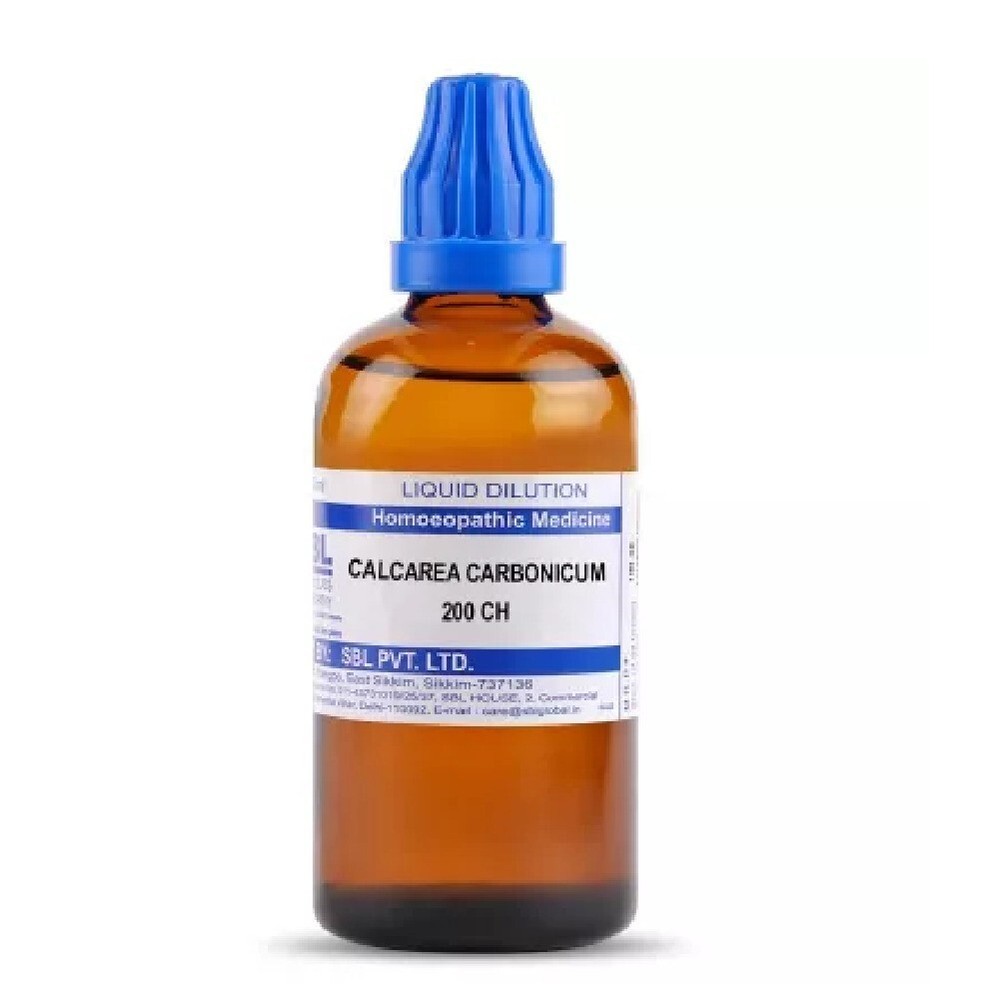 SBL Homeopathic Calcarea Carbonicum (30 ML / 100 ML) (Select Potency)