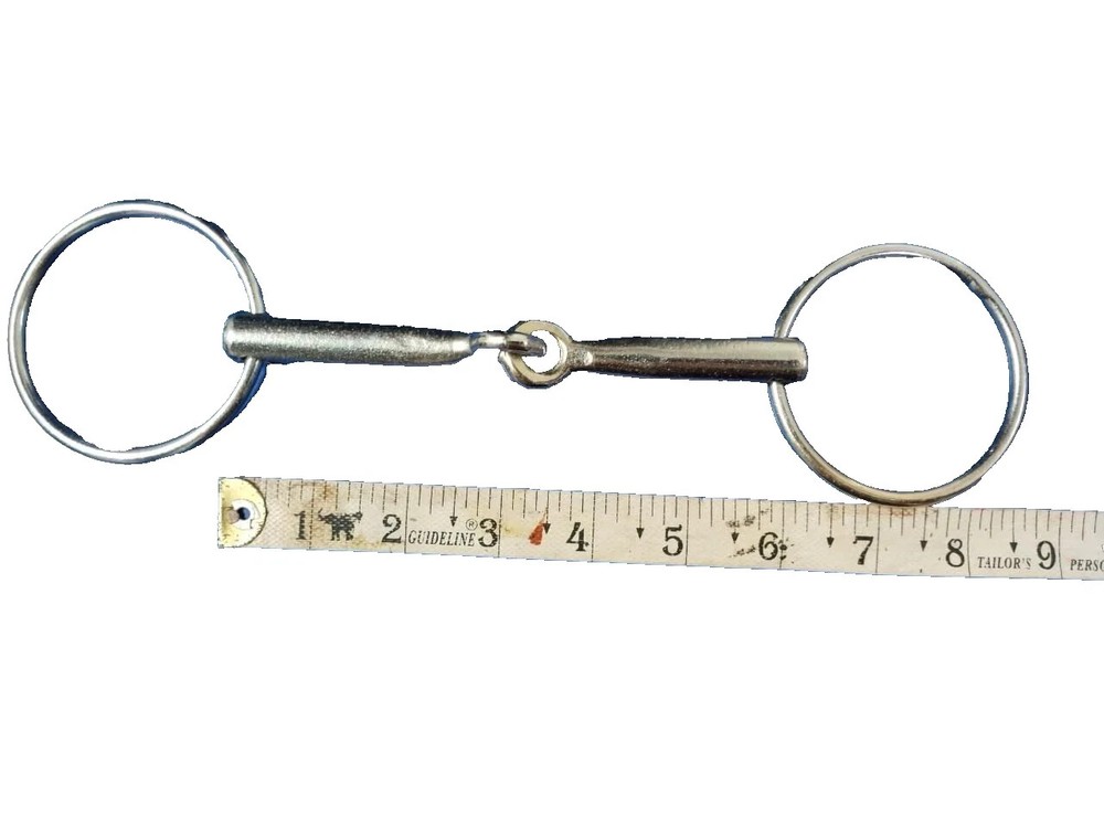 English Draft Horse EggButt Snaffle Bit - Pick from 6.5"