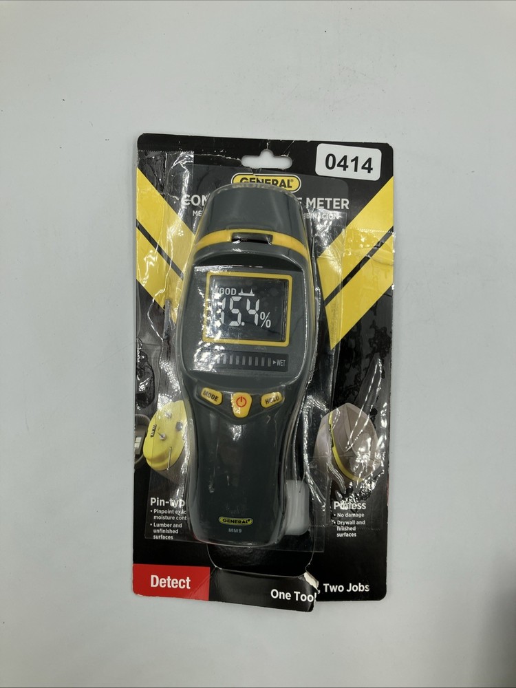 General MM9 Combo Moisture Meter Detect Pin and Pinless Type