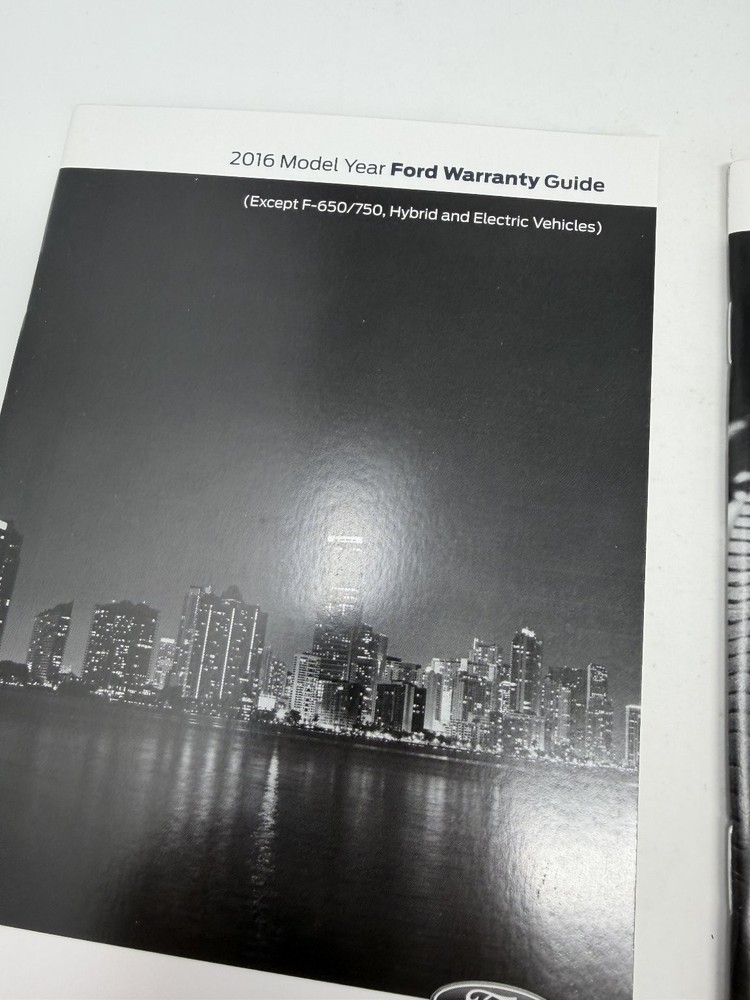 2016 Ford Escape Owners Manual OEM Set