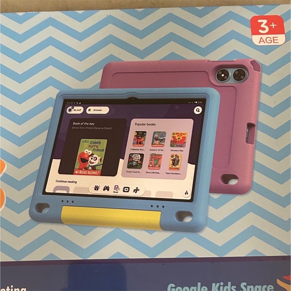ShareCloud Kids Tab Pro 10.1" Android 15 Tablet Purple Dual Camera