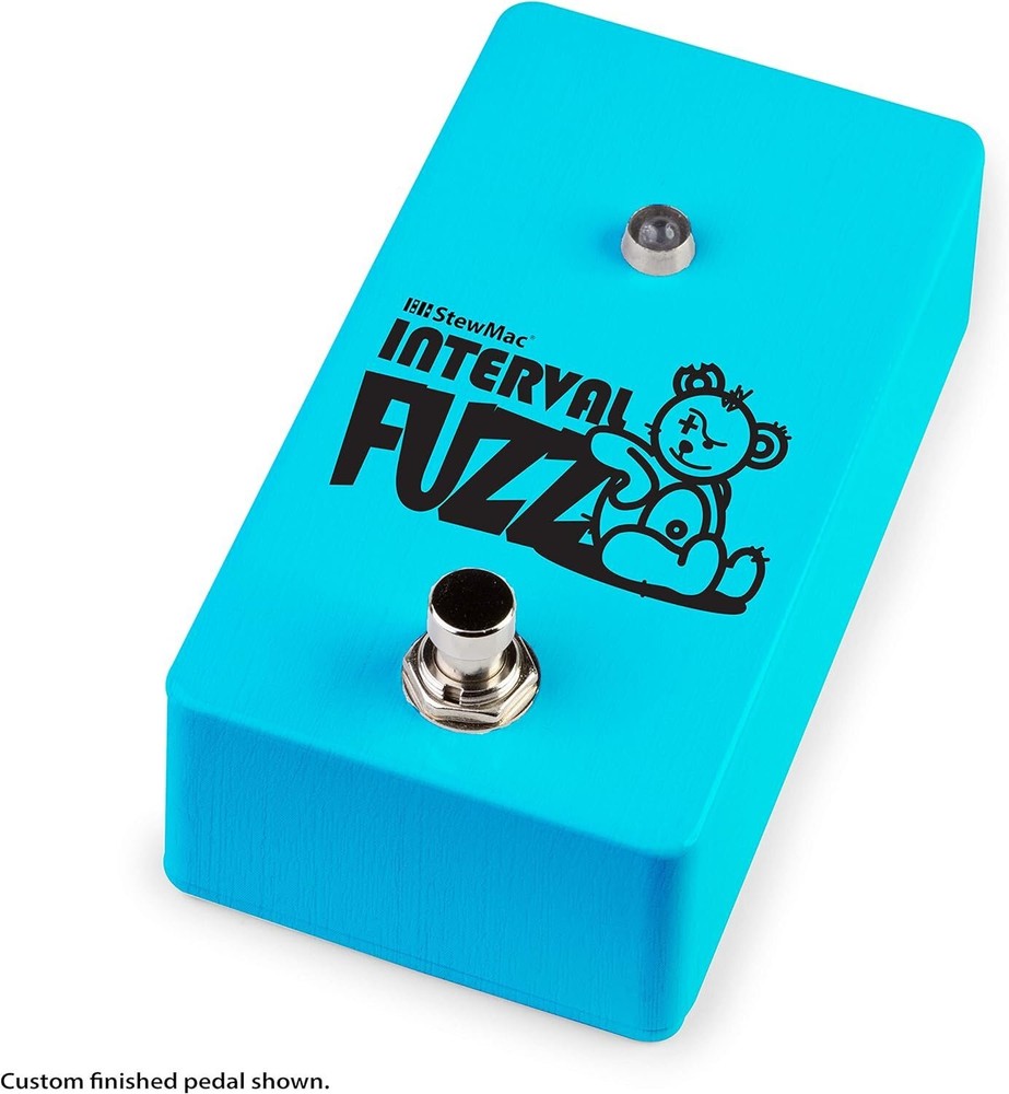 StewMac Interval Fuzz Ringer Pedal Kit, With Bare Enclosure