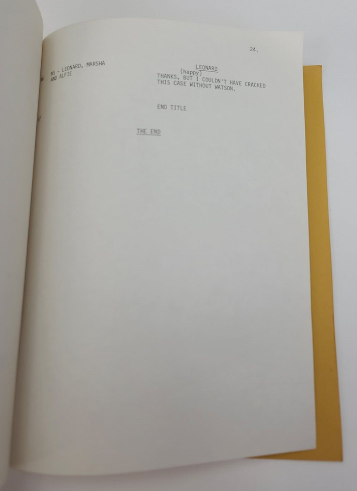 MYSTERY IN DRACULA'S CASTLE: PART 2 / Sue Milburn 1977 Disney educational script