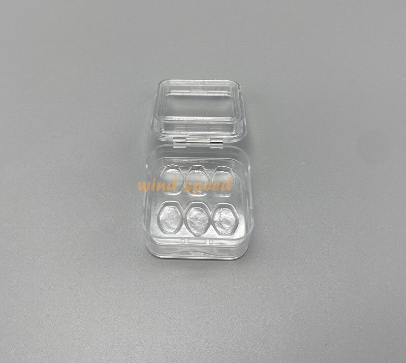 10× Display Chip Veneers Jewelry Box Membrane Retainer Denture False Teeth Case
