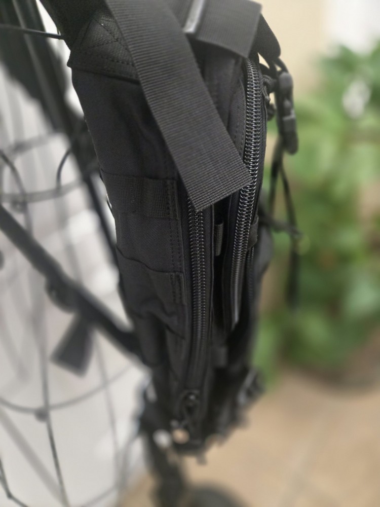 Tactical Backpack Military Series Heavy-duty Black MULTIPLE COMPARTMENT