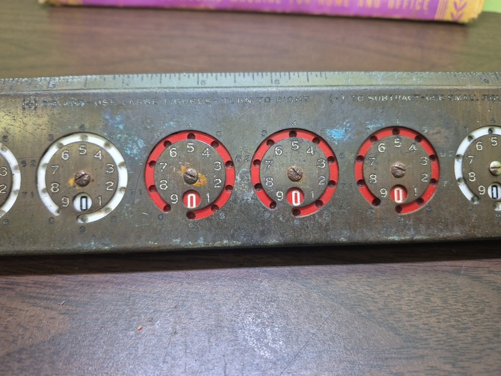 Vintage Addometer Read