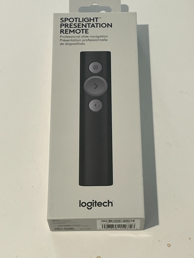 Logitech Spotlight Presentation Remote - Universal Wireless Presentation Clicker