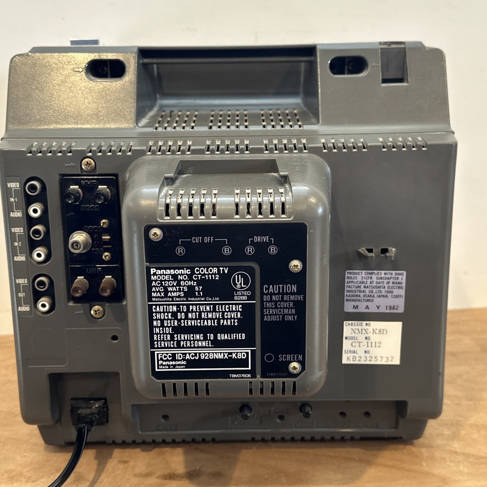 panasonic Color Tv ct-1112