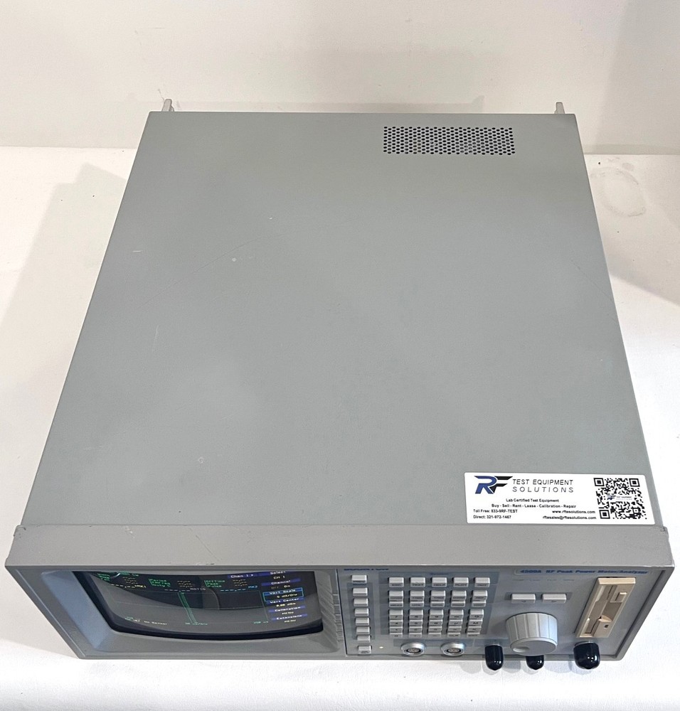 Boonton 4500A RF Peak Power Meter/Analyzer - Tested with Warranty