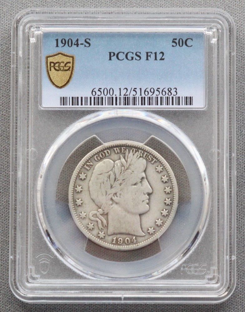 1904 S Barber Half Dollar - BHA139