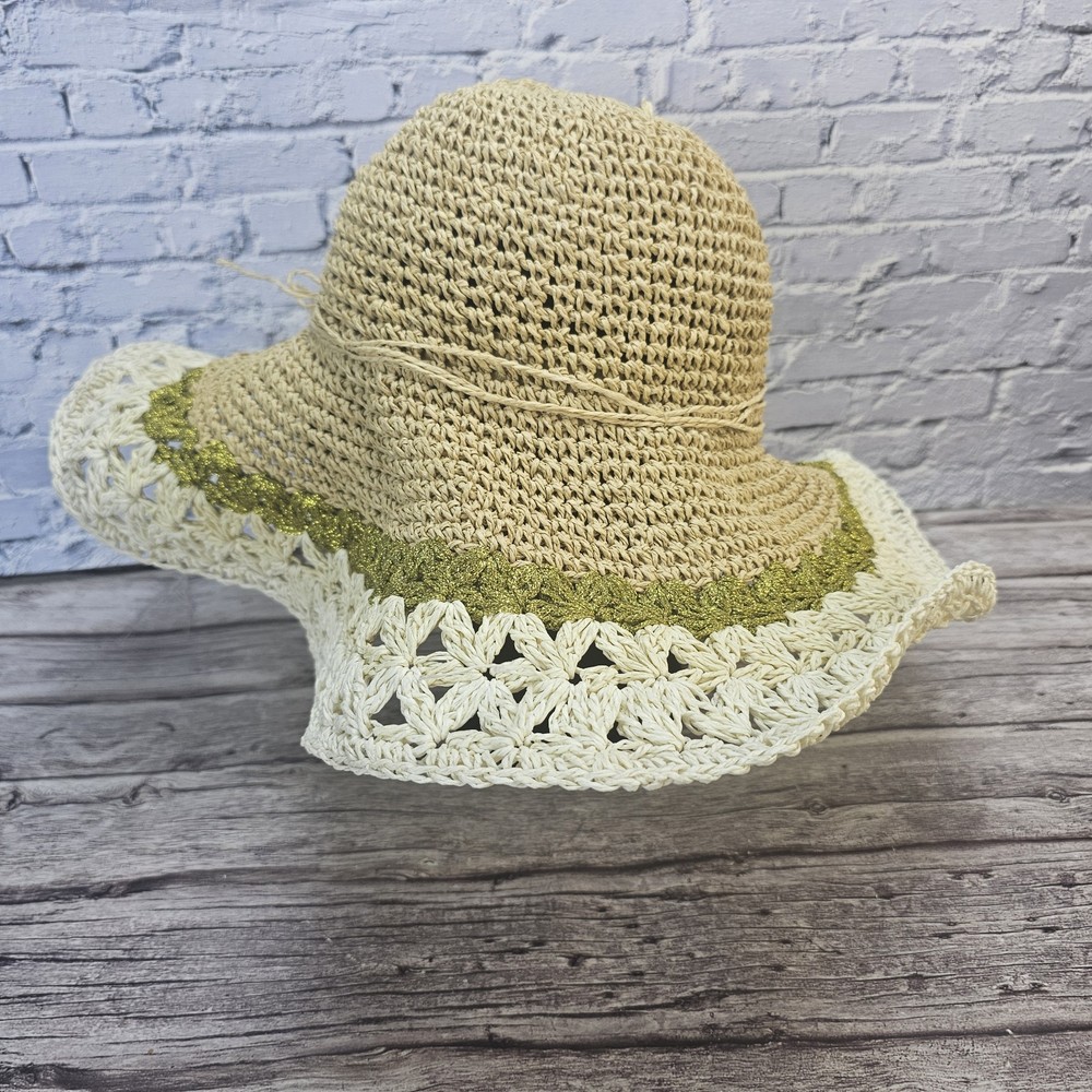 Floppy Straw Hat Summer Hat Beach Hat Hippie Boho Hat