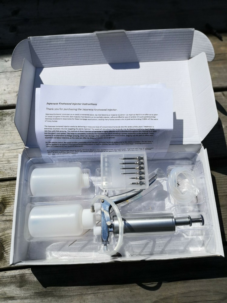 knotweed injector, 2025 model with 9 needles.