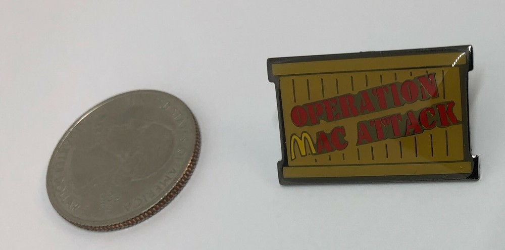 McDonald's Operation Mac Attack Pin