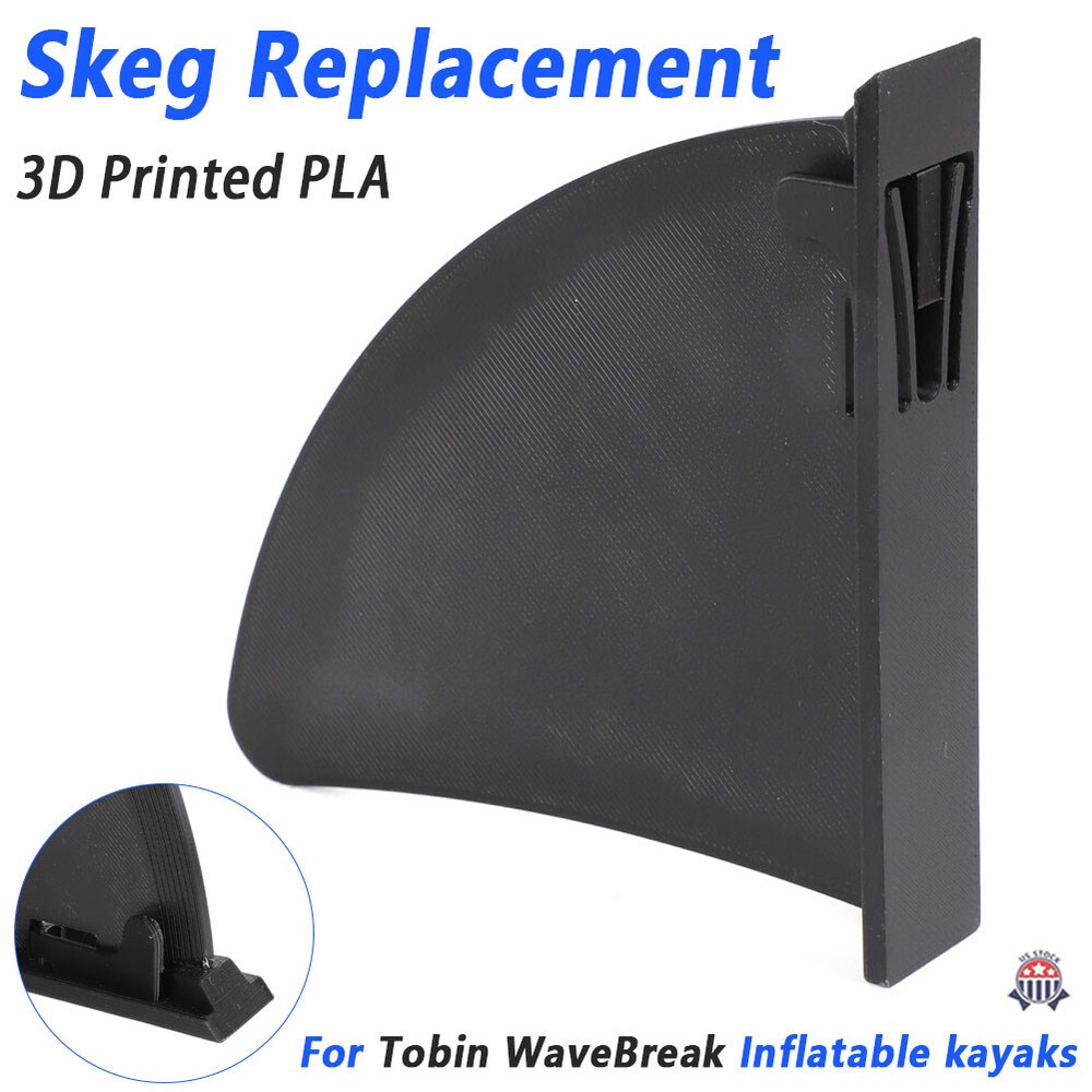 Skeg Replacement Fits For Tobin Wavebreak Inflatable Kayaks Enhances Stability