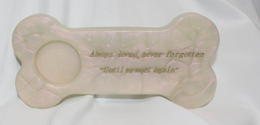 Handmade Epoxy Resin Bone Shape Pet Memorial