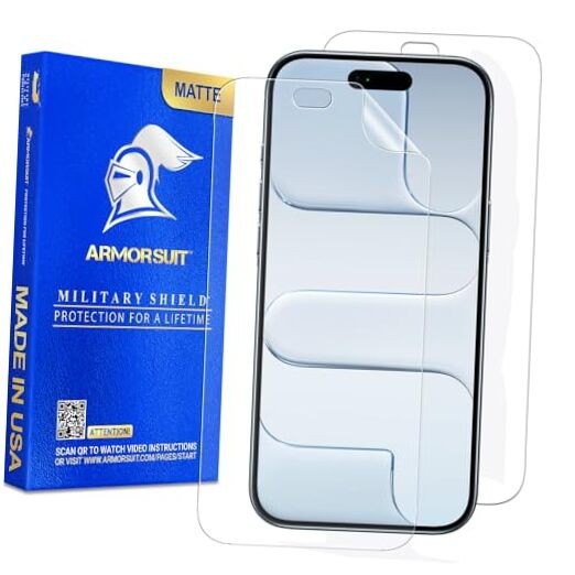 2-Pack Paper-Feel Matte Screen Protector for iPhone Air iPhone Air 6.6" Matte