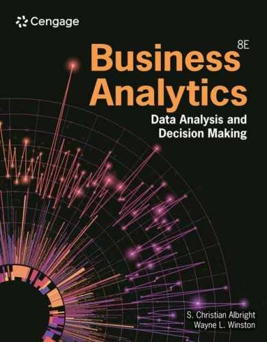 Business Analytics: Data - Paperback, by Albright S.; Winston - Very Good