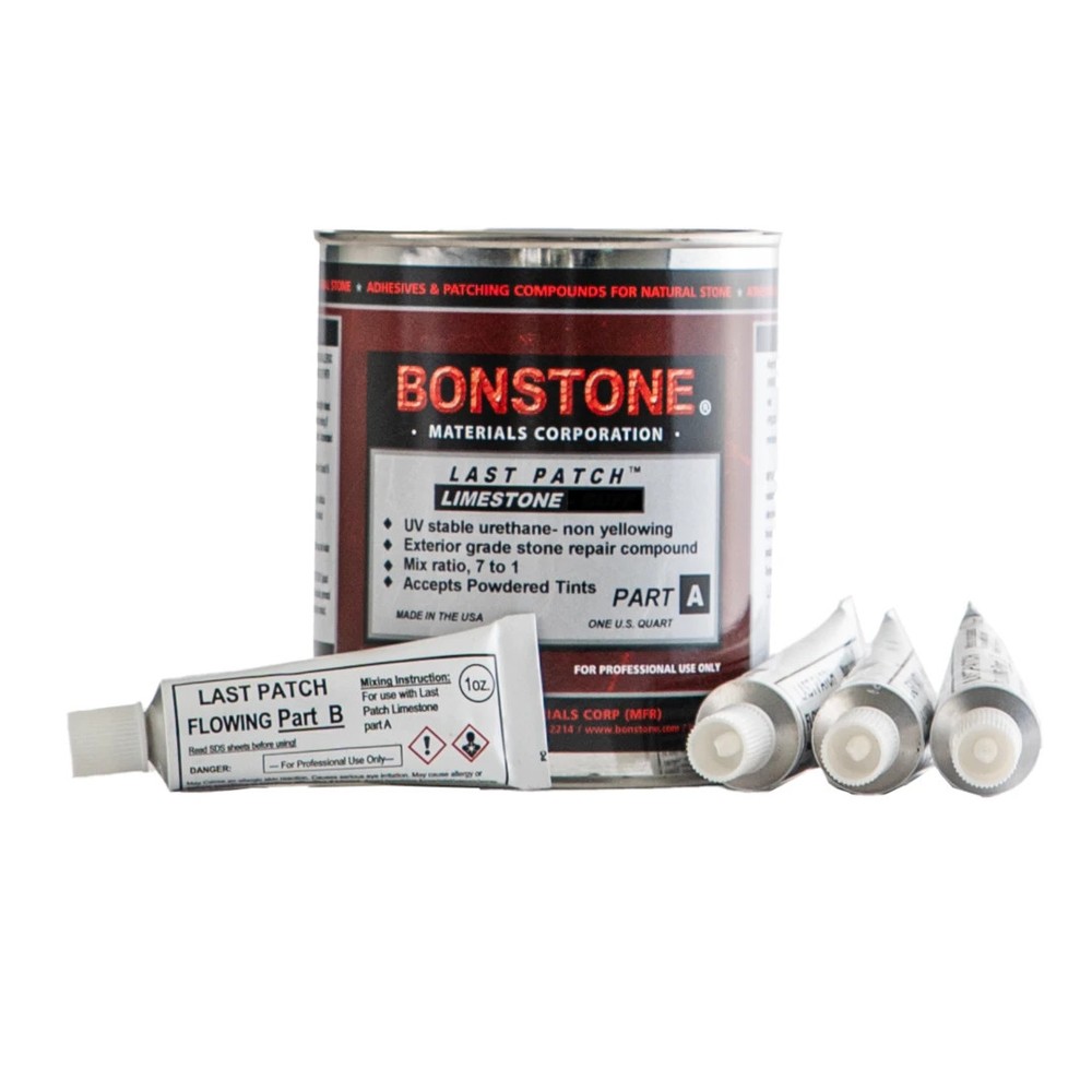 Bonstone Last Patch Limestone - Quart Kit