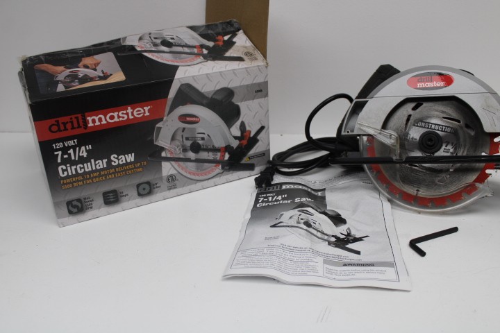 Drill Master 120-Volt Corded 7-1/4" Circular Saw 63005