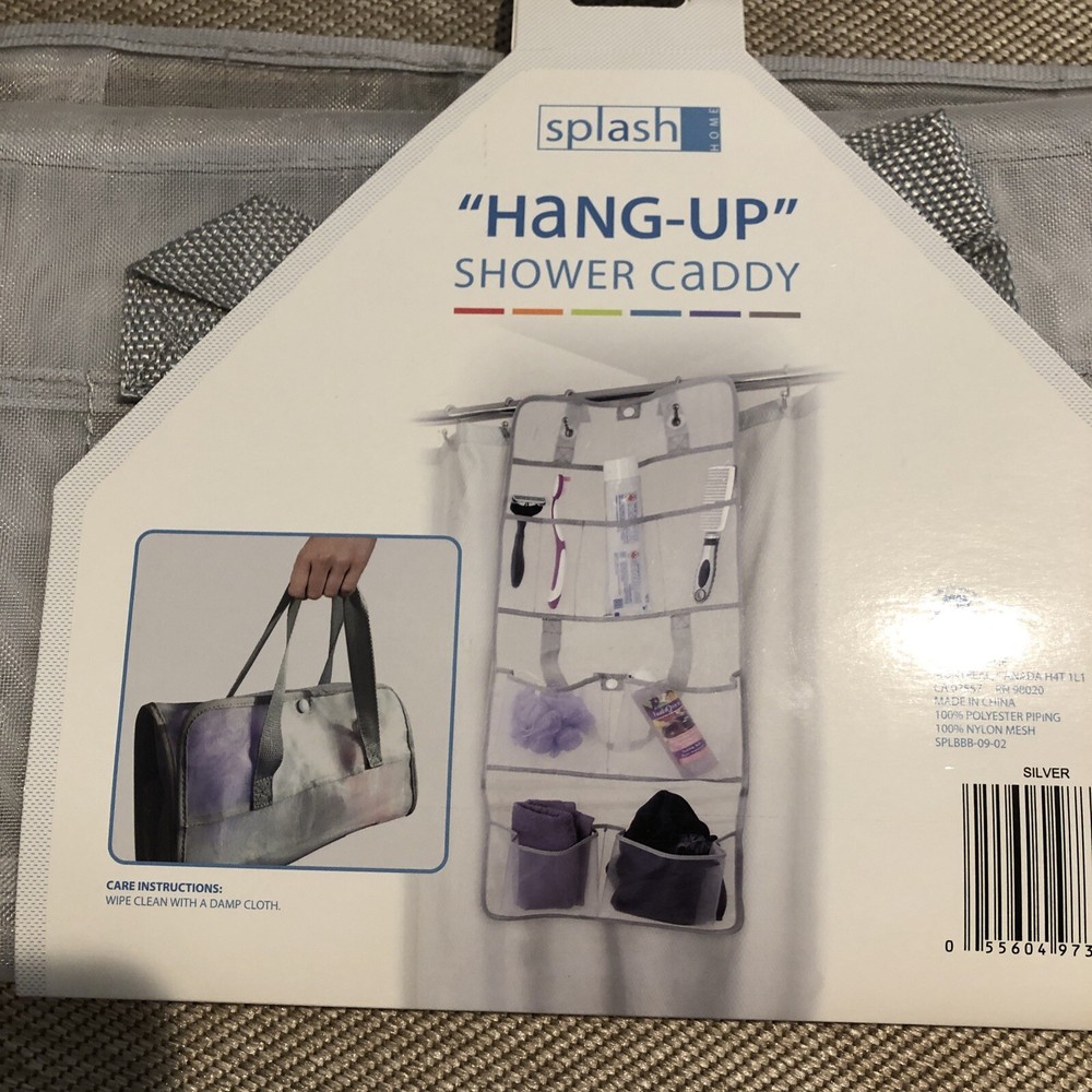 Splash "Hang-Up" Shower Caddy ~ Mesh ~ New