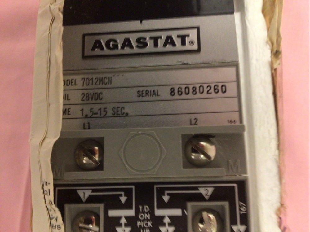 Agastat Timing Relay 7012MCN