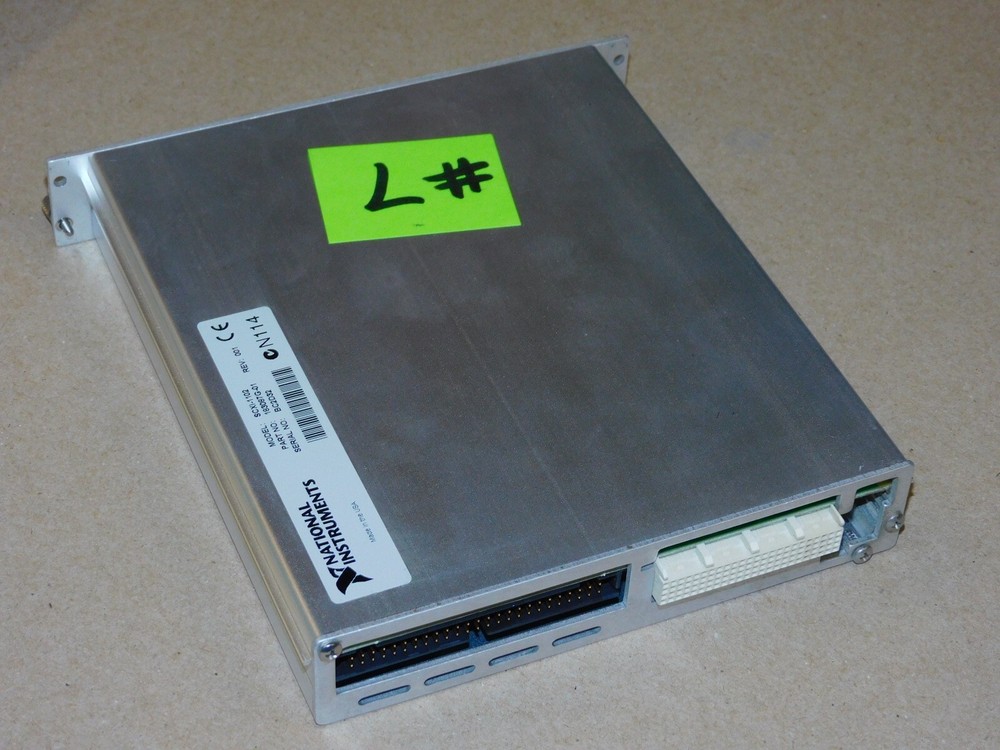 National Instruments SCXI-1102 Control System Module Driver LOT # 7