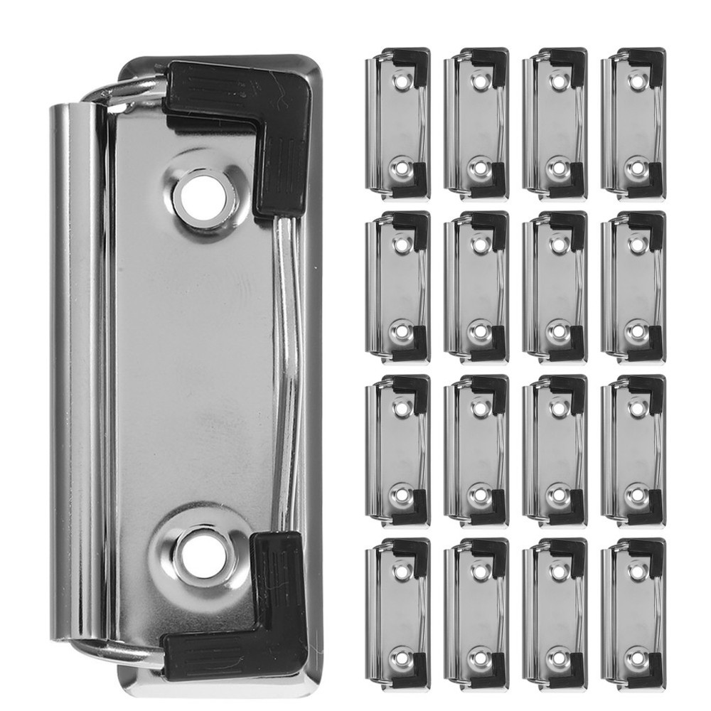 30 Pcs Clipboard Clips Mountable Clipboards Replacements for Office