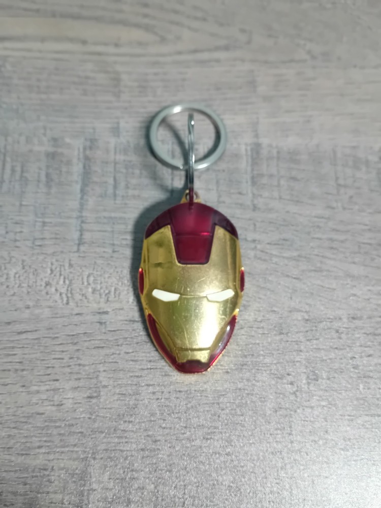 Marvel Ironman Metal Mask Keyring- Marvel Universe