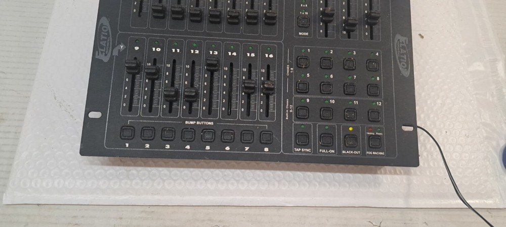 Elation Stage Setter 8 16CH DMX Lighting Controller Dimmer Console FOR PARTS