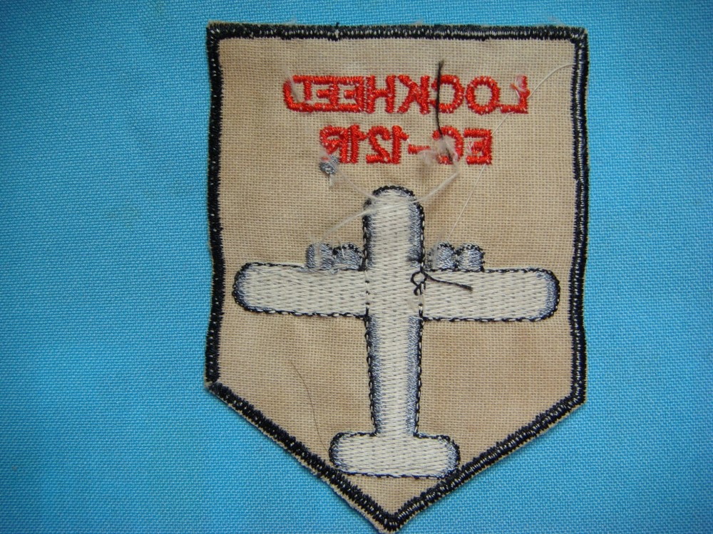 VIETNAM WAR PATCH, US AIR FORCE LOCKHEED EC-121 R
