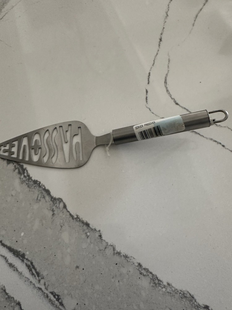 New Passover stainless steel server