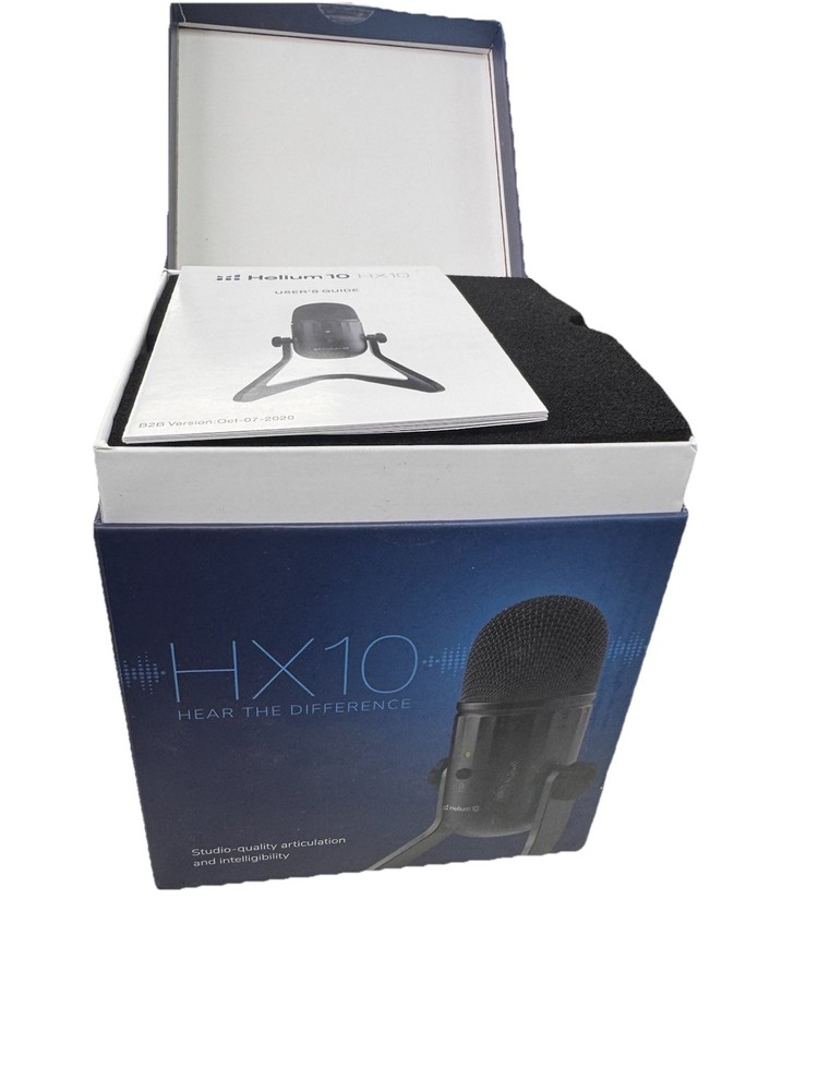 HX10 Podcast Mic - Condenser USB Microphone for Computer, Gaming, Recording, ...