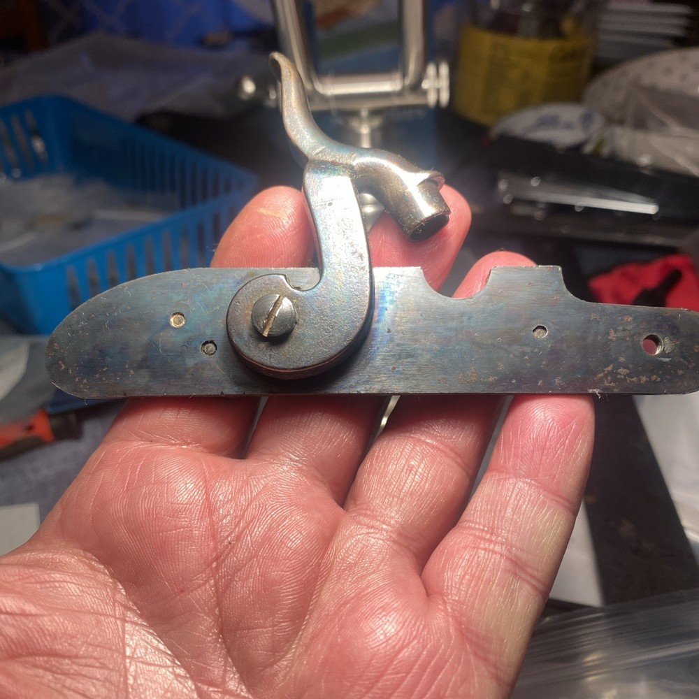 CVA Lock Assembly With Bushings And Bolts From 50 Caliber Hawken Muzzleloader.