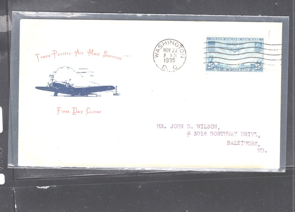 US  C20   nice  cachet  first  day   cover