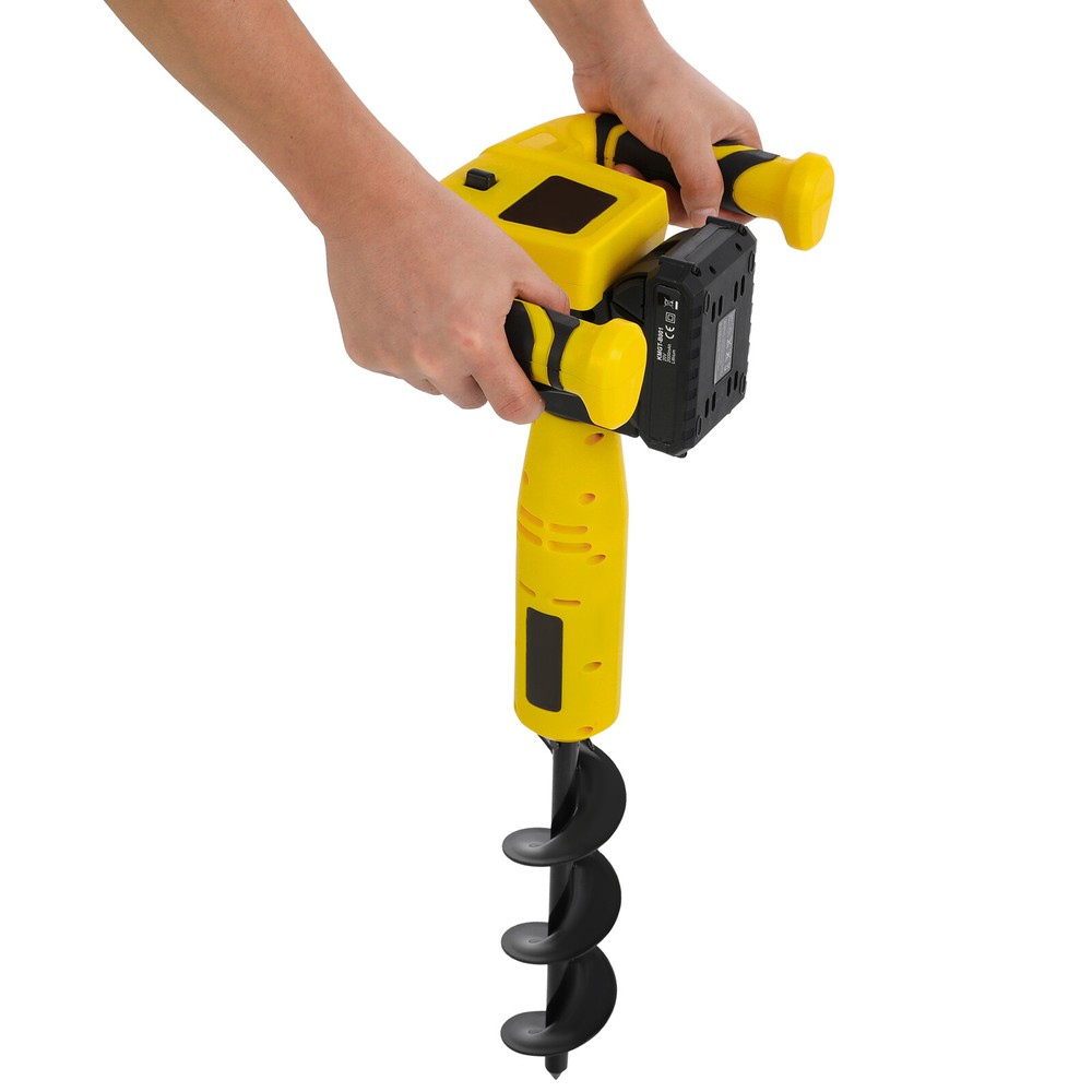 350W Post Hole Digger Electric Hole Digging Machine Cordless Post-Hole Digger