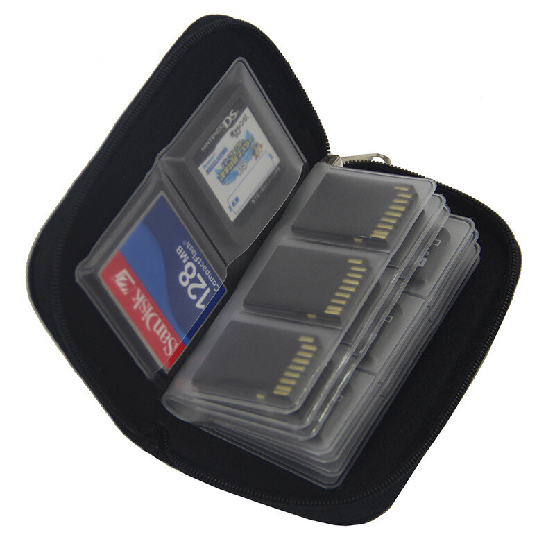 Memory Card Holder Storage Universal Organizer Pouch Case Wallet for CF SD SDHC