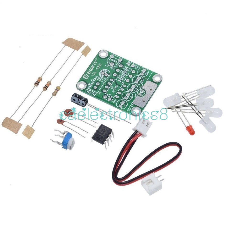 NEW DIY Dc 5V Touch Delay Light Electronic Touch LED Board Light CA