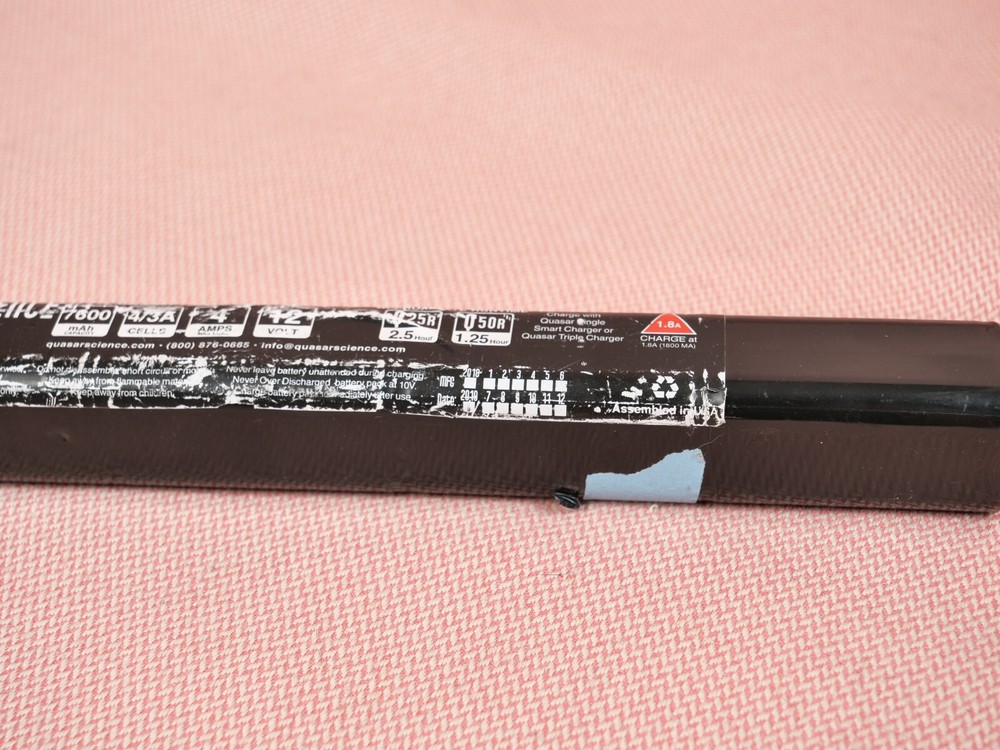 Quasar Science QBP-7600S Portable Linear Battery Pack