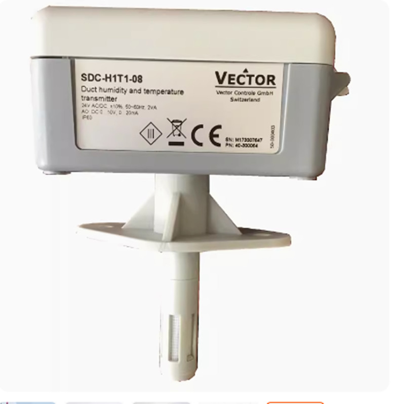 1pcs VECTOR SDC-H1T1-08 air duct temperature and humidity transmitter sensor