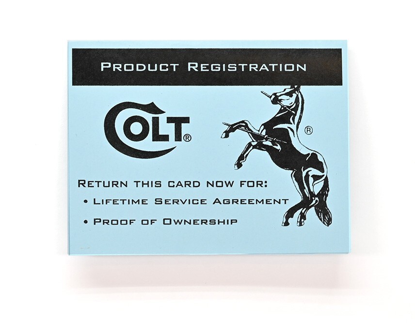 Colt Python 1985-1989 6-8 Inch 150 Yr Anniversary Maroon Box Plus