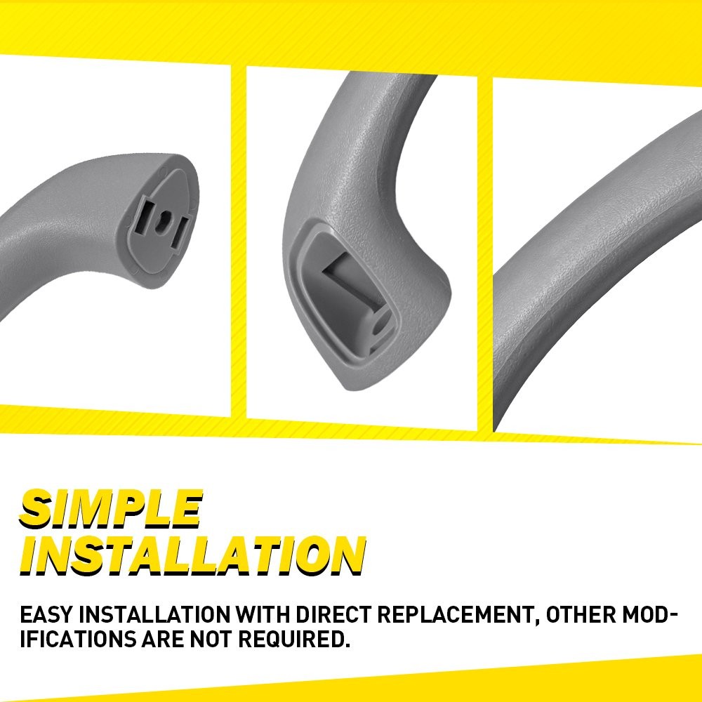 For 2003-2009 Toyota 4Runner 1PCS Gray Front Roof Pull Grab Handle Replacement