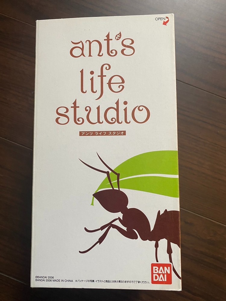 ant's life studio Desktop digital ant breeding simulation BANDAI 2006 tested