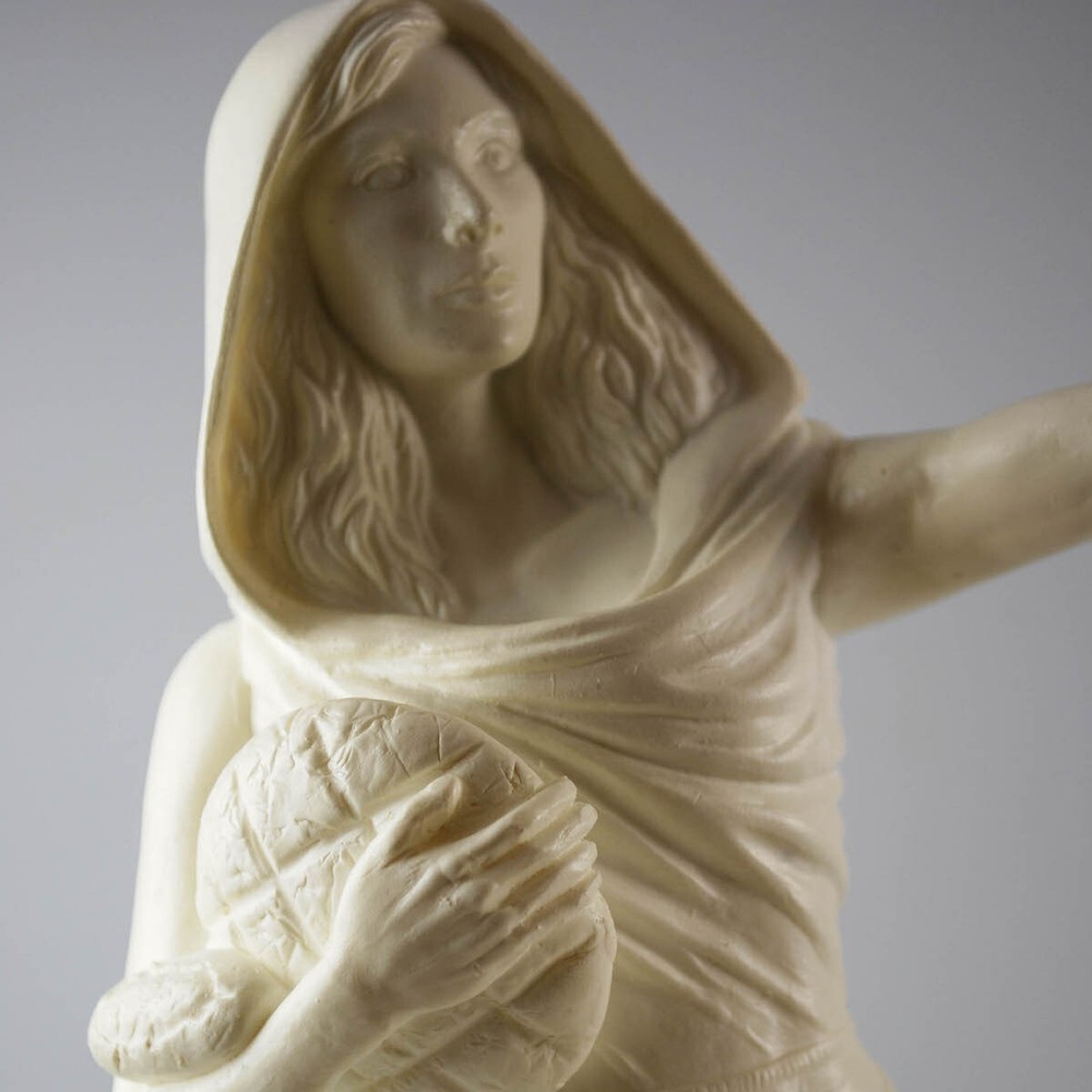 Hestia - Hand cast statue