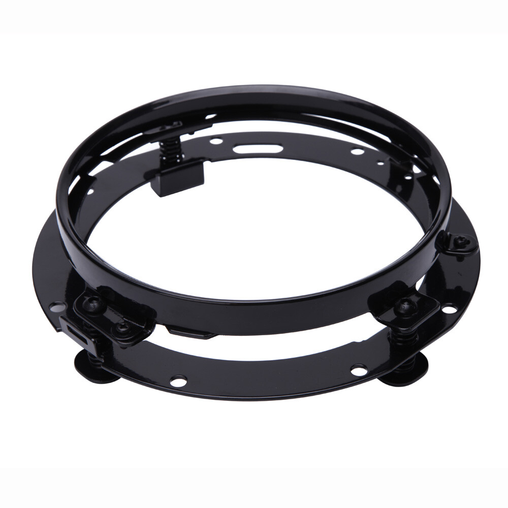 For Harley Davidson LED Motorcycle Headlight 7" Round Mounting Bracket Ring Part