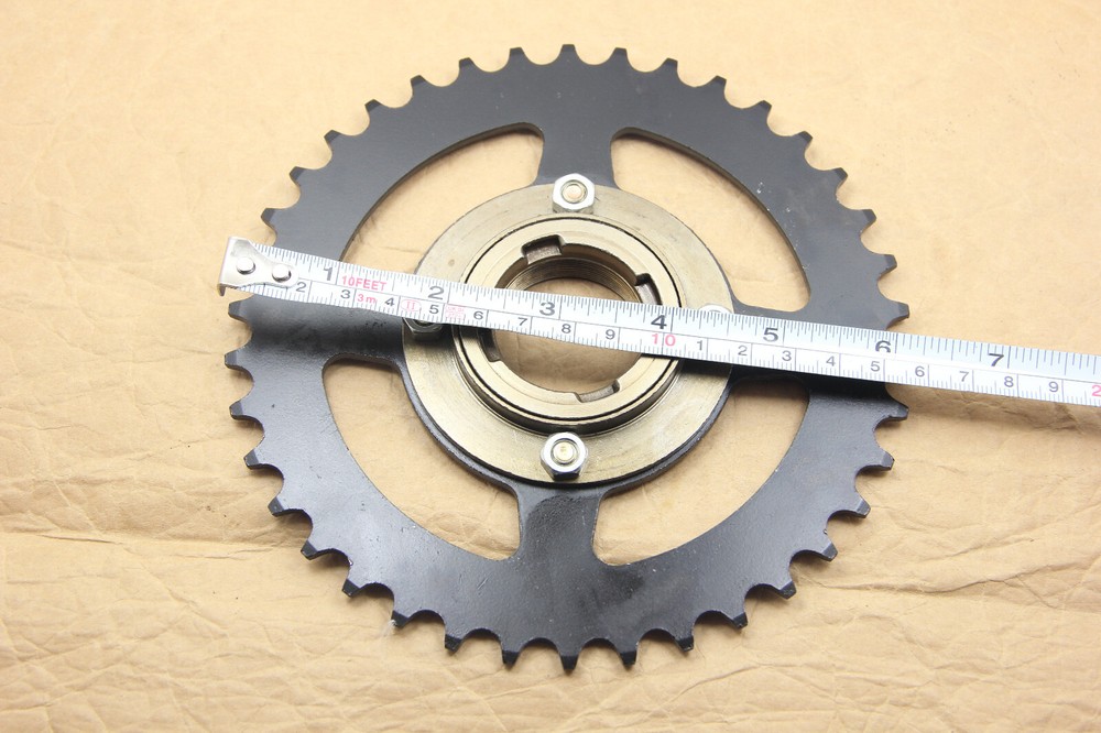 Bicycle Ebike Refit 38T Freewheel Single Speed Thread On Screw